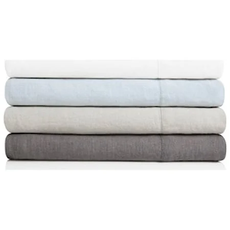 Queen 100% French Linen Sheet Set